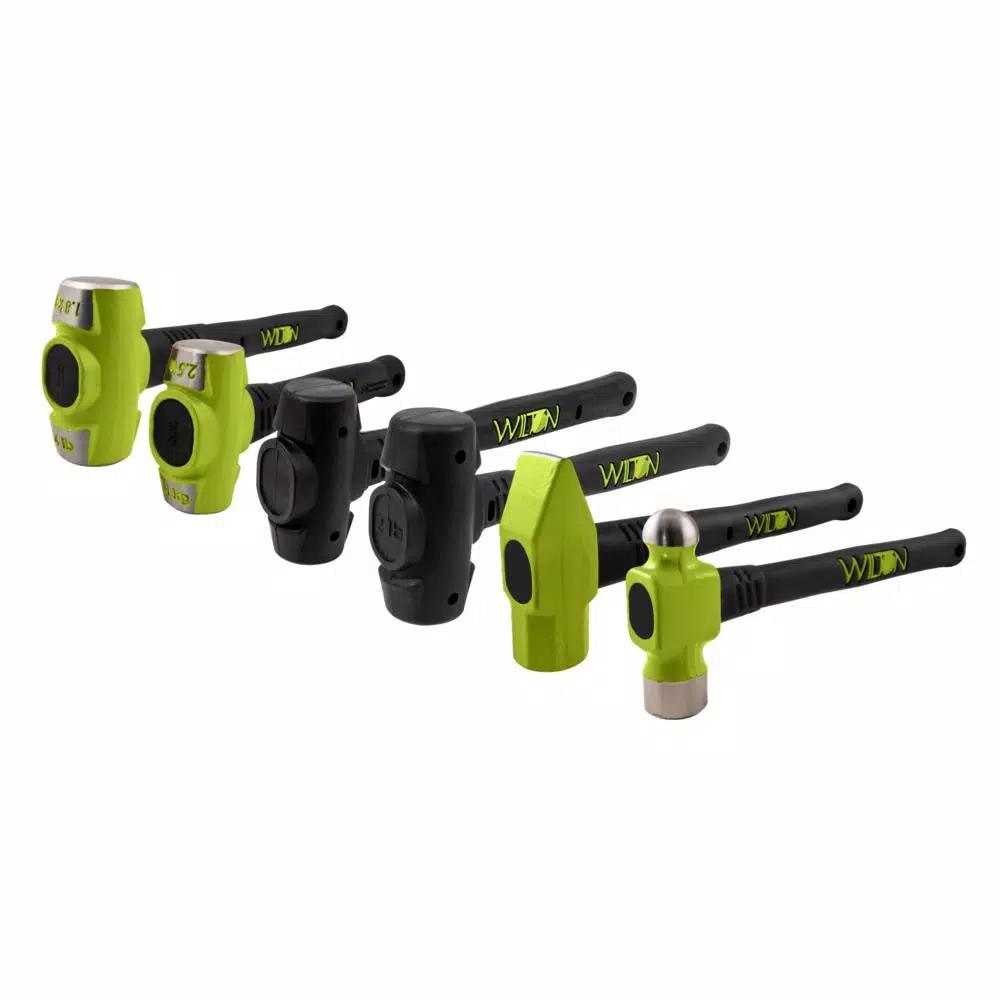 Wilton B.A.S.H. 6-Piece Master Hammer Set with Unbreakable Handle Technology