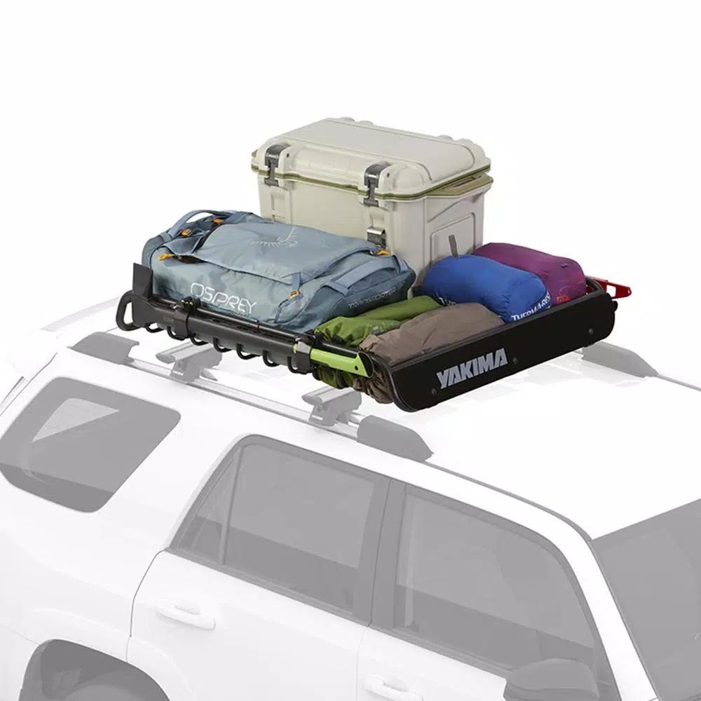 Yakima LoadWarrior Weather Resistant Steel Roof Cargo Basket, 140 lbs. Capacity