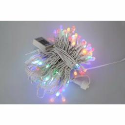 Novolink 200 LED Mini Globe Multi-Color Icicle String Lights with Wireless Smart App Control thumbnail 4