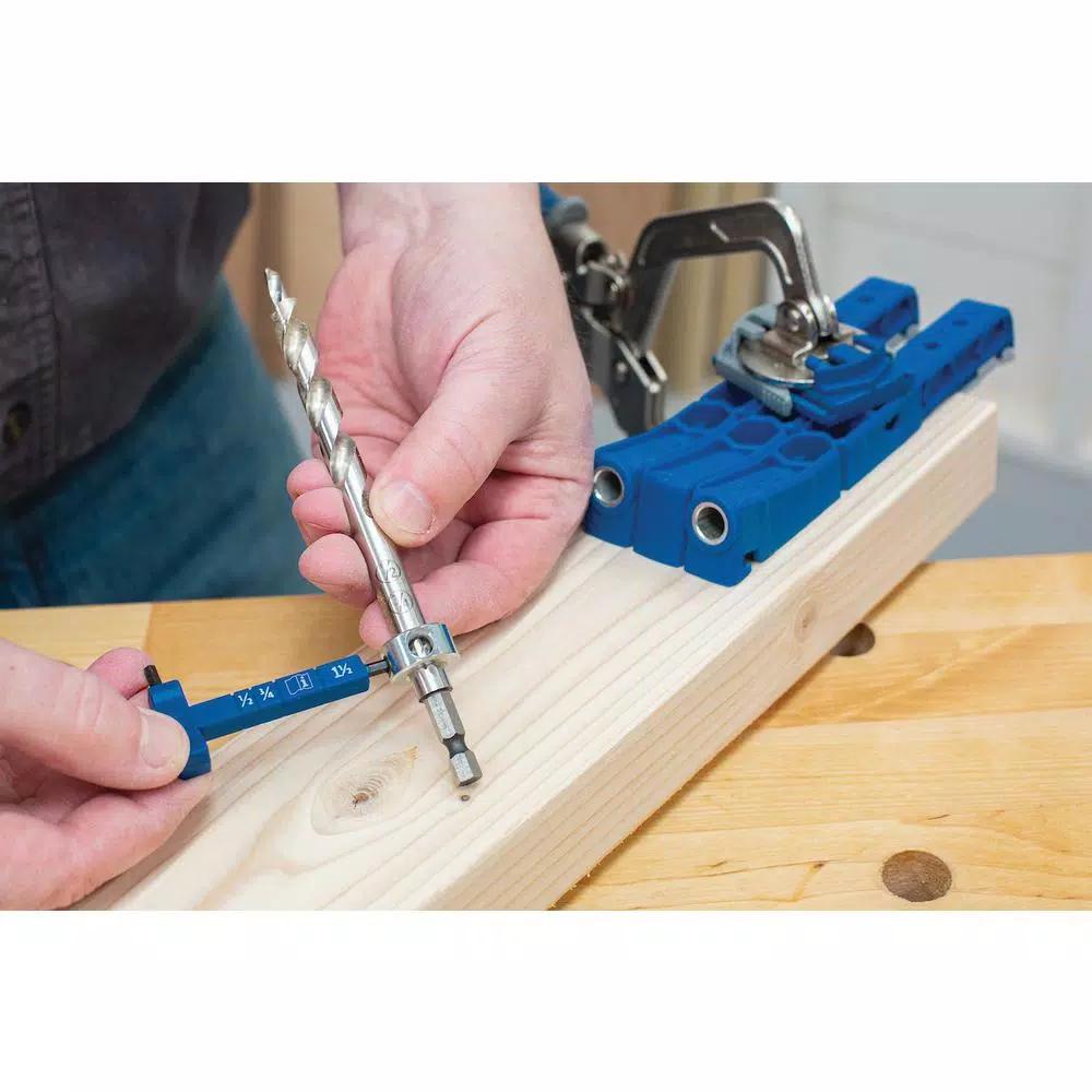 Kreg Pocket-Hole Jig 320 Woodworking Kit for DIY Projects