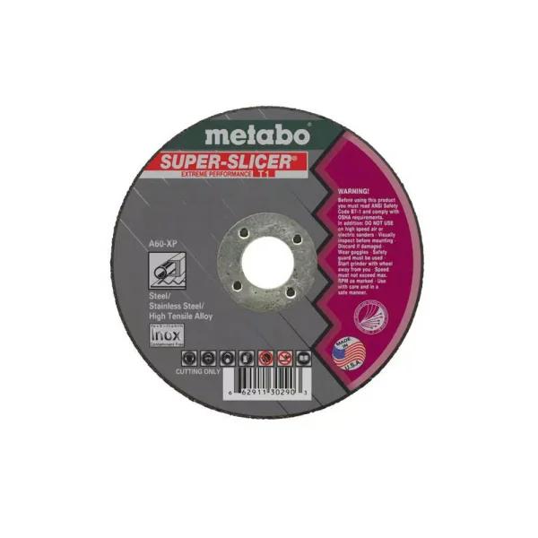 Metabo Super-Slicer 6 in. x 0.045 in. x 7/8 in. Cut-Off Wheel (Type 1), 50 Pack