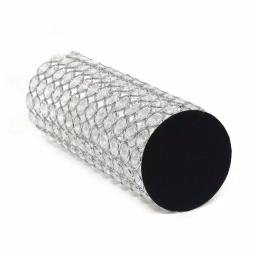 Elegant Designs 11.25 in. Chrome and K5 Crystal Cylinder Decorative Table Vase thumbnail 7