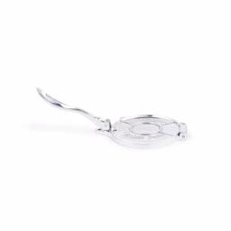Fox Run Cast Aluminum Tortilla Press with Polished Finish - 6.25 in thumbnail 2