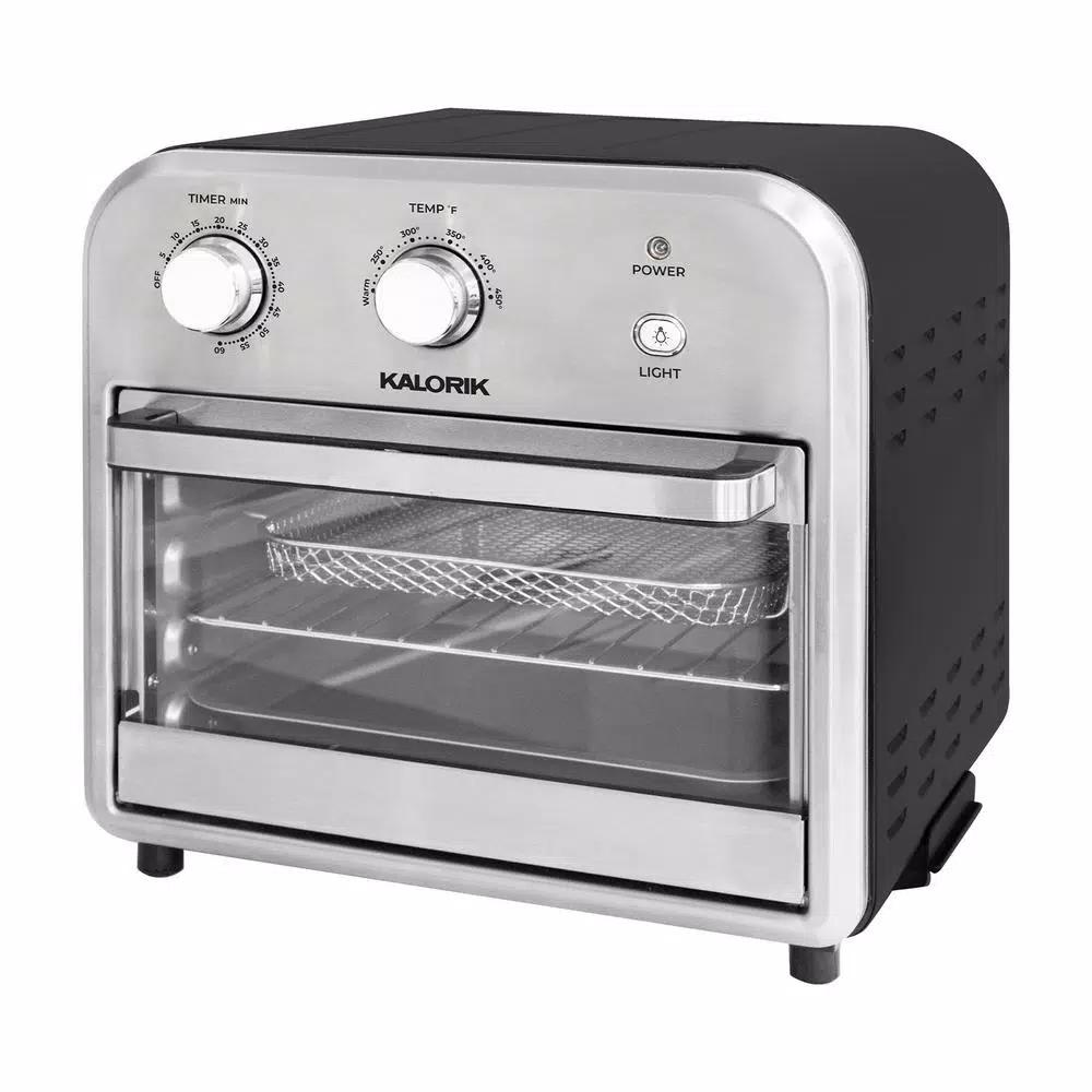 KALORIK 12.6 Qt. Stainless Steel Air Fryer Oven with Rapid Hot Air Technology
