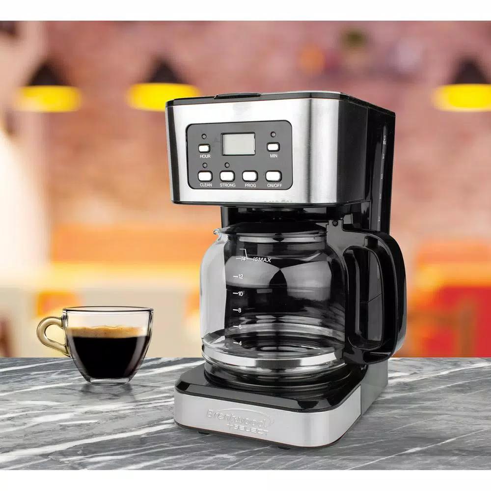 Brentwood Appliances Brentwood 12-Cup Digital Coffee Maker, Black
