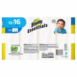 Bounty Essentials Select-A-Size White Paper Towels, 12 Big Rolls thumbnail 5