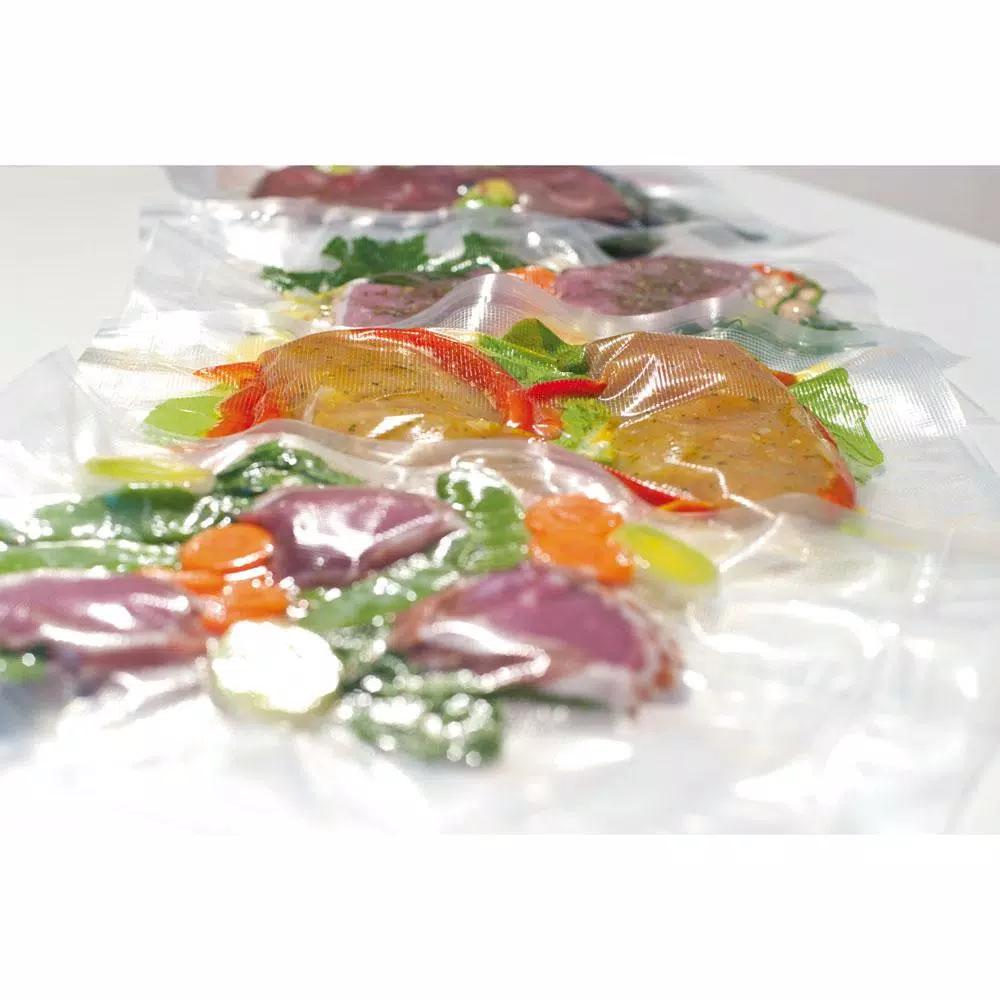 Caso VC 10 Stainless Steel Food Vacuum Sealer with Food Management App and 2 Vacuum Rolls