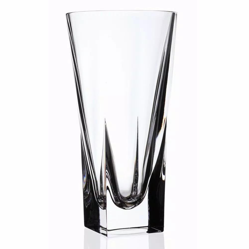 Lorren Home Trends RCR Fusion Collection Crystal Small Table Vase, Made in Italy