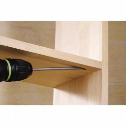 Wolfcraft 55-Piece Pocket Hole Woodjoining Kit with Drill Jig thumbnail 9