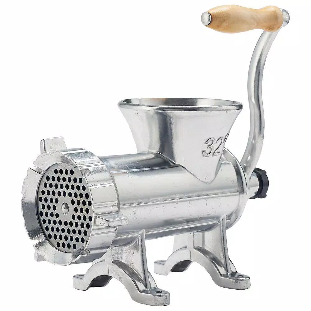 LEM Number 32 Bolt-Down Manual Hand Grinder with Carbon Steel Plates