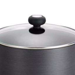 Circulon Classic 4-Quart Hard-Anodized Nonstick Casserole Dish with Glass Lid, Black thumbnail 3