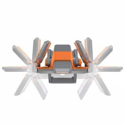 RIDGID 18V Cordless Hybrid Folding Panel Light with 1.5 Ah Lithium-Ion Battery, 2500 Lumens thumbnail 7