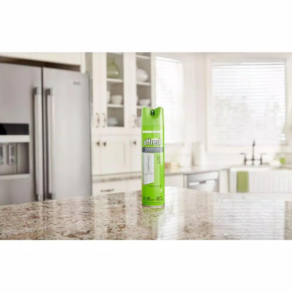 Affresh Stainless Steel Cleaning Spray, 12 oz. Aerosol for Streak-Free Shine
