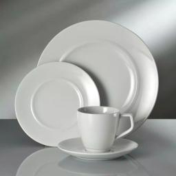 Oneida Circa 5 oz. White Porcelain Creamers, Set of 36 thumbnail 4