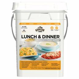 Augason Farms 4 Gal. Lunch and Dinner Variety Emergency Food Supply Pail - 92 Servings thumbnail 1