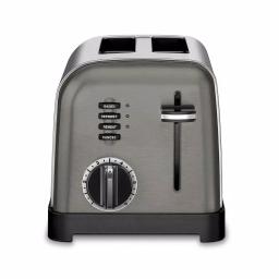 Cuisinart Classic Series 2-Slice Black Stainless Steel Toaster thumbnail 1