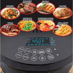 NuWave Primo Convection Oven with Integrated Non-Stick Grill Plate and Digital Temperature Probe thumbnail 5