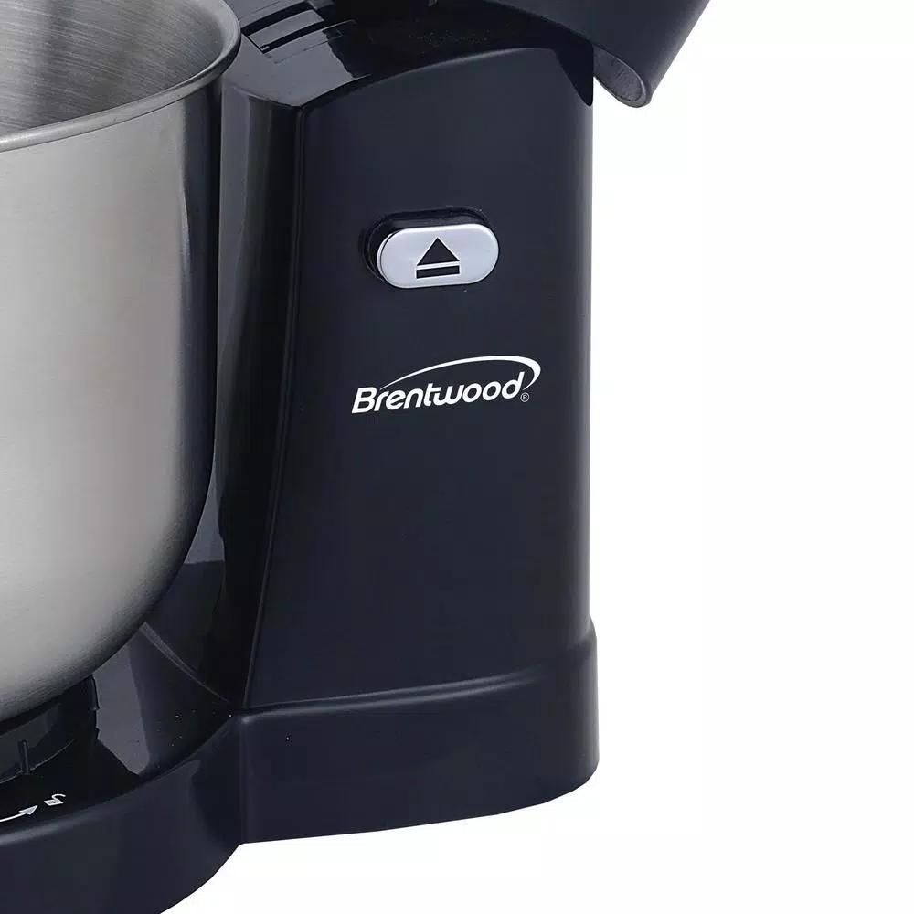 Brentwood Appliances Brentwood 5-Speed Stand Mixer with 3-Qt Stainless Steel Mixing Bowl, Black