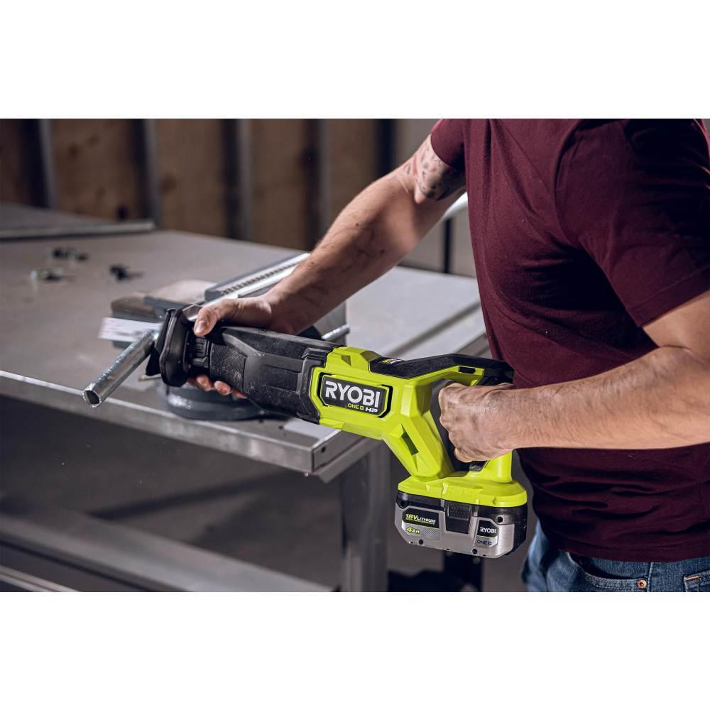 RYOBI 18V ONE+ HP Brushless Cordless Reciprocating Saw (Tool Only)
