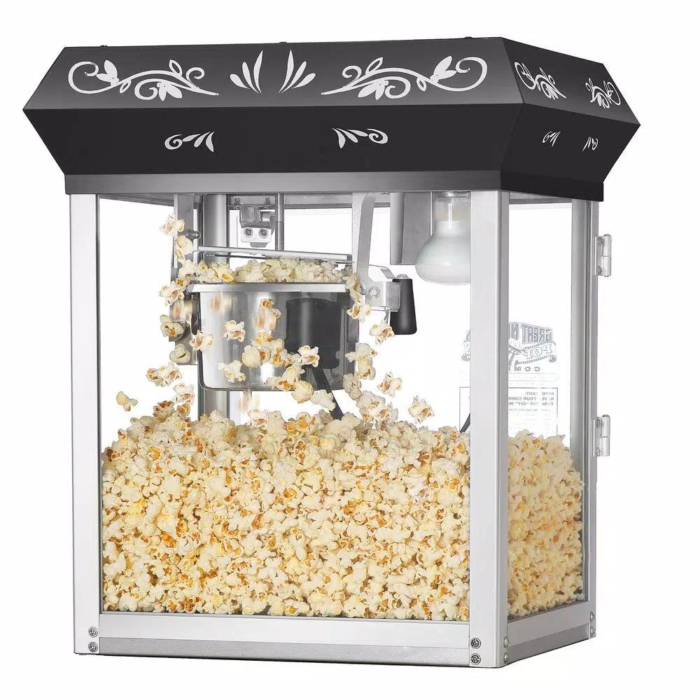 Great Northern Popcorn 6 oz. Black Foundation Model Popcorn Popper Machine