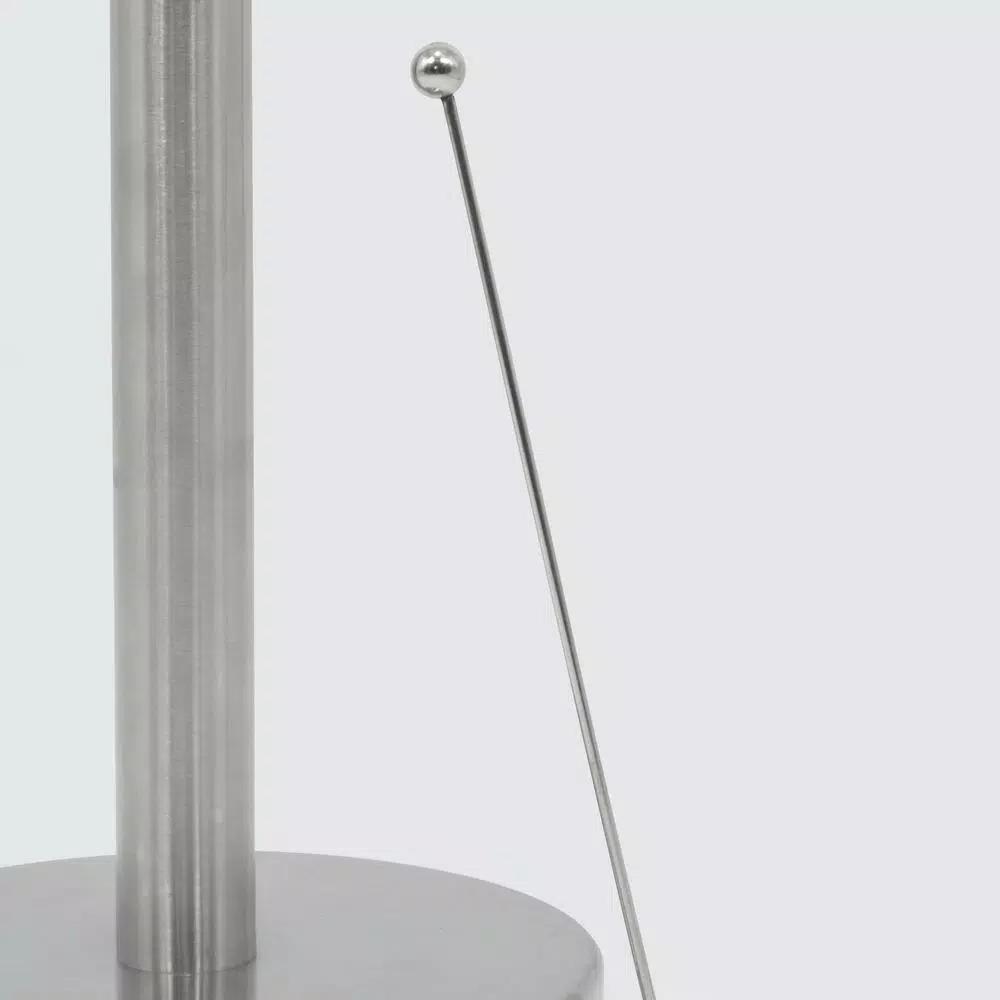 ExcelSteel Stainless Steel Paper Towel Holder with Weighted Base for Countertop