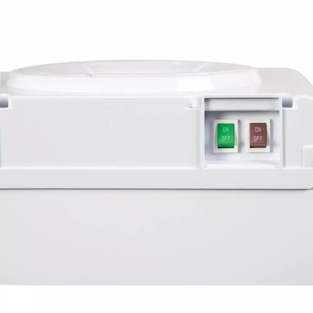 Igloo Top Loading Water Dispenser with Hot and Cold Water, White
