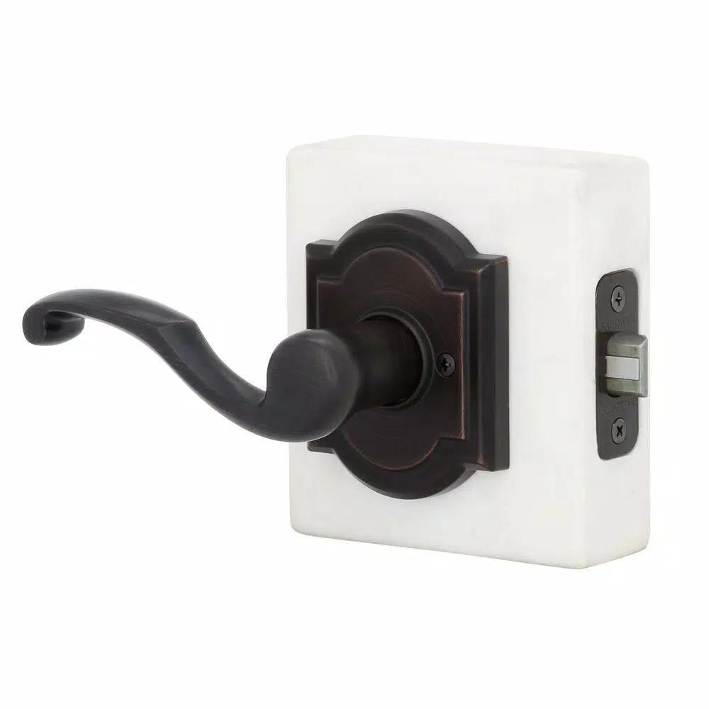 Baldwin Prestige Madrina Venetian Bronze Universal Passage Door Lever (4-Pack)