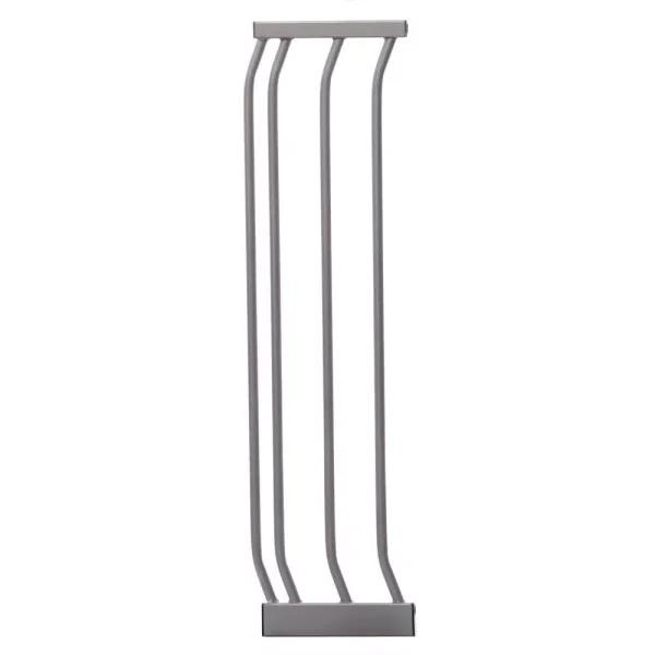 Dreambaby Silver Dawson 7 in. Gate Extension for Auto-Close Security Gate