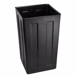 Alpine Industries 40 Gal. Steel Outdoor Commercial Trash Can with Ash Tray Lid thumbnail 7