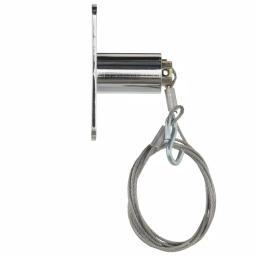 Prime-Line Emergency Garage Door Release Kit, Diecast Metal, Brushed Chrome Finish thumbnail 4