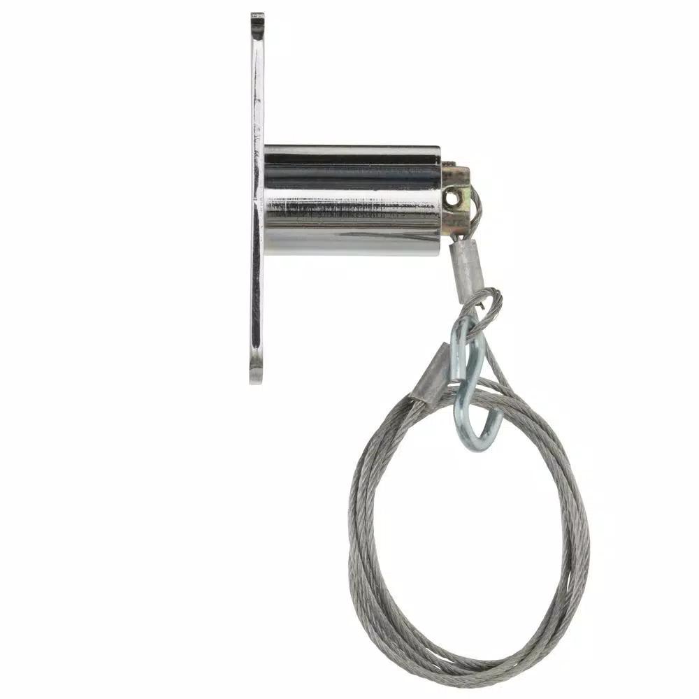 Prime-Line Emergency Garage Door Release Kit, Diecast Metal, Brushed Chrome Finish