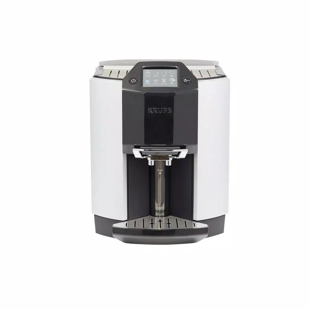 Krups Barista One Touch Fully Automatic Stainless Steel Espresso Machine with Built-In Grinder