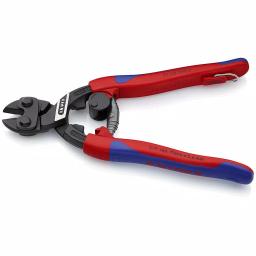 KNIPEX 8 in. High Leverage CoBolt Bolt Cutters with Notched Blade and Tether Attachment thumbnail 2