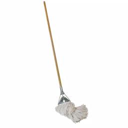 Quickie Jobsite #32 Heavy-Duty Wet String Mop with Hardwood Handle thumbnail 2
