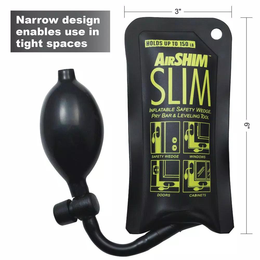 Calculated Industries AirShim SLIM Inflatable Pry Bar and Leveling Tool, 150 lb. Capacity