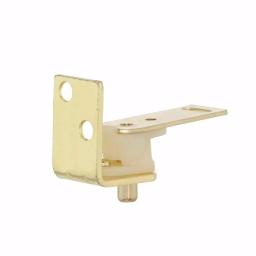 Prime-Line Brass Finished Steel Cafe Door Hinge Set, Double Acting & Self-Closing thumbnail 6