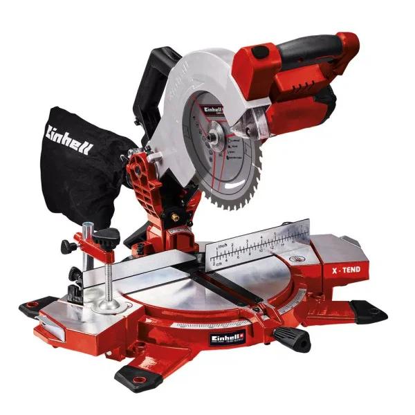 Einhell PXC 18V Cordless 8.5 in. 3,000-RPM Compound Single-Bevel Miter Saw (Tool Only)