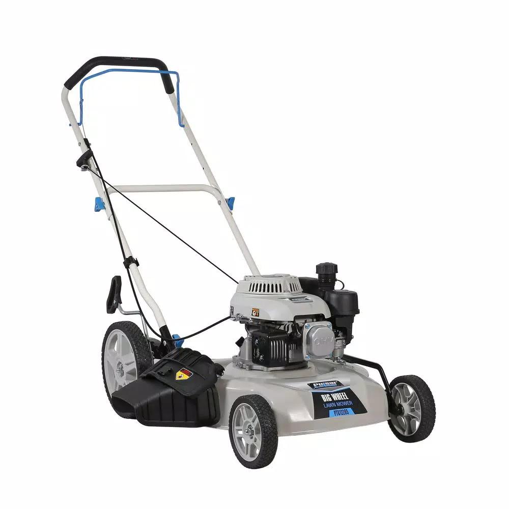Pulsar PTG12205 20 in. 150cc Gas Walk Behind Push Mower with 5-Position Height Adjustment