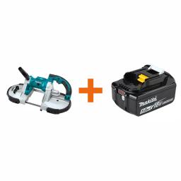 Makita 18V LXT Cordless Portable Band Saw Kit with 5.0Ah Battery (XBP02Z) thumbnail 1
