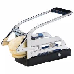 Starfrit Stainless Steel Fry Cutter, Manual Potato Slicer with Suction Base thumbnail 6