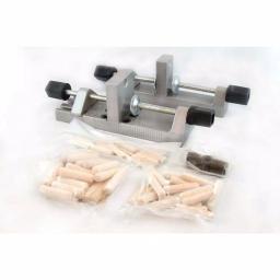 Wolfcraft Dowel Pro Kit - Aluminum Doweling Jig Set with 60 Beechwood Dowels thumbnail 5