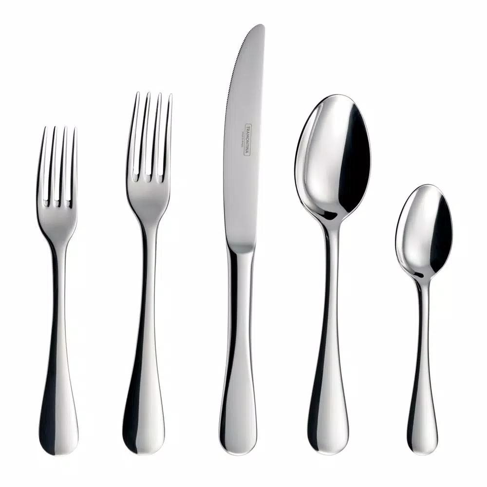 Tramontina Classic 20-Piece 18/10 Stainless Steel Flatware Set, Service for 4