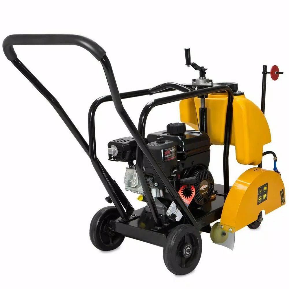 Stark 14 in. Walk-Behind Concrete Saw with 5.5 HP Briggs & Stratton Engine