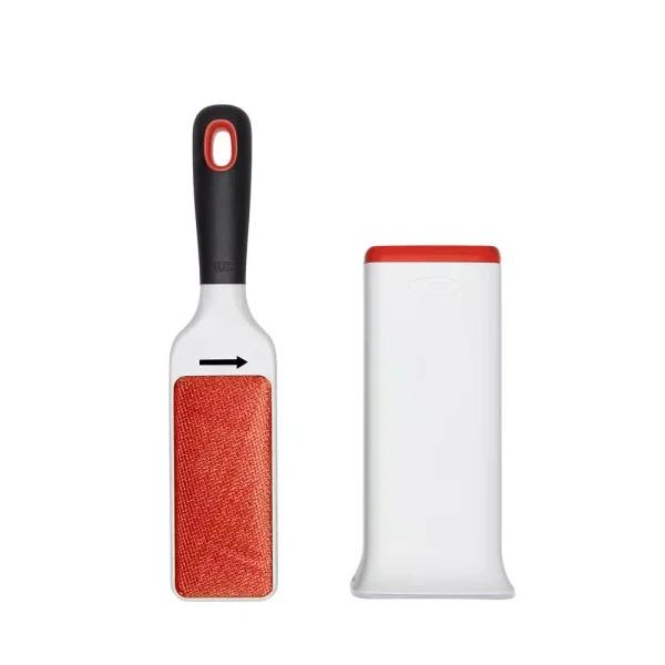 OXO Good Grips FurLifter Garment Brush with Self-Cleaning Base