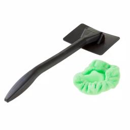 Stalwart Windshield Cleaner Tool with Pivoting Head and Microfiber Cloth thumbnail 2