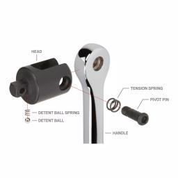 TEKTON 3/4 in. Drive x 40 in. Breaker Bar with 230° Pivoting Head thumbnail 5
