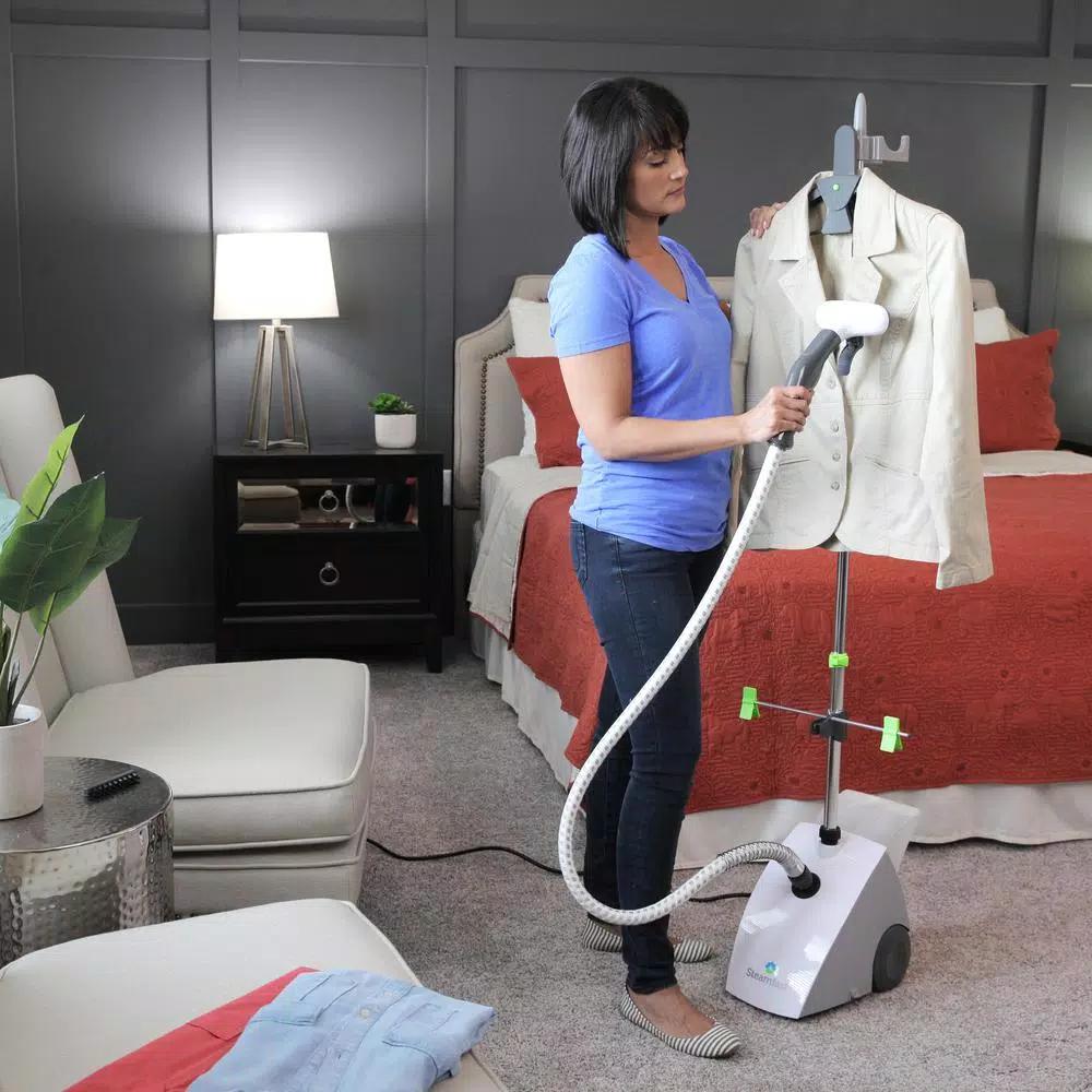 SteamFast SF-540 Deluxe Fabric Steamer, 1500W Standing Garment Steamer with 78 oz Tank