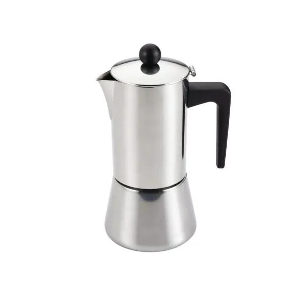 BonJour Coffee & Tea 6-Cup Stainless Steel Stovetop Espresso Maker