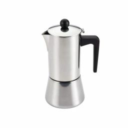 BonJour Coffee & Tea 6-Cup Stainless Steel Stovetop Espresso Maker thumbnail 1
