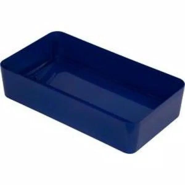 Carlisle TrimLine Blue Swing Lid for 15 Gal. and 23 Gal. Rectangular Waste Containers (4-Pack)